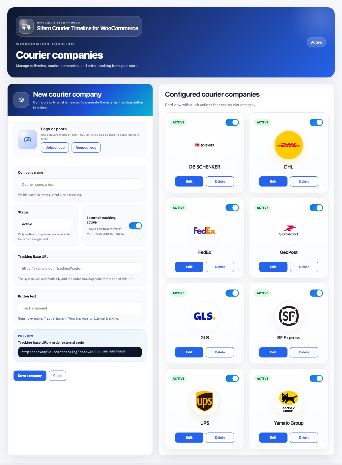 Status management